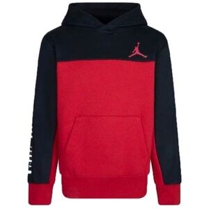 Nike Jordan Big Boys Flight Sideline Fleece Pullover Hoodie sweater,  S new